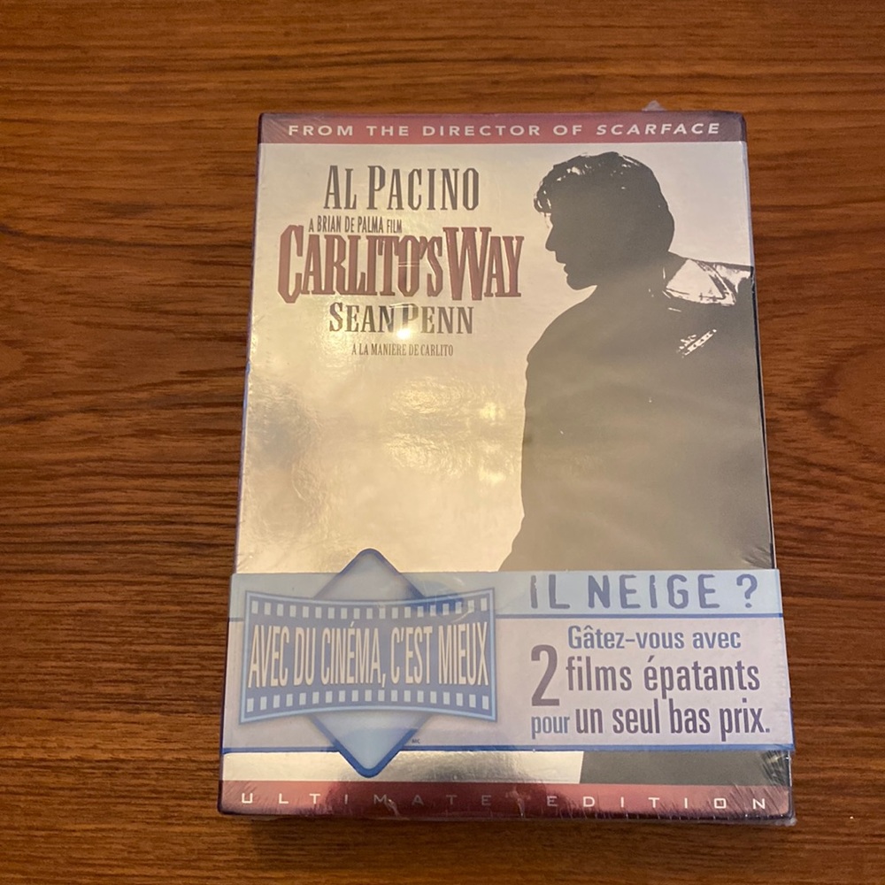 New Carlito’s Way and Carlito’s Way Rise to Power DVD set